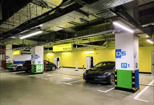 Сеть зарядных станций